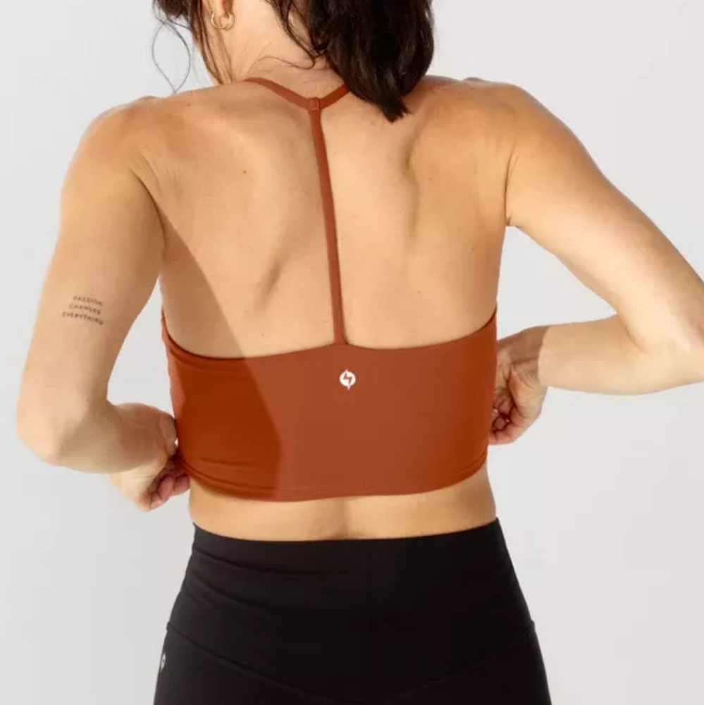 COPY - Popflex Flexy Crop Top- Clay - 2X